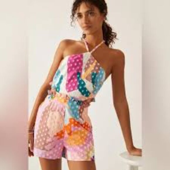 Hutch Floral Romper | 14 - Picture 1 of 4